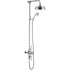 elio traditional exposed twin outlet shower head riser, Alessio, Mixer Showers, Showers, 1