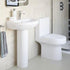 elisa basin full pedestal 500x390mm, Alessio, Basins, Full Pedestal Basin, 1