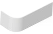 enrico j shape corner bath 1700x725x600mm bath panel rh, Baths, Straight Baths, Alessio, 3