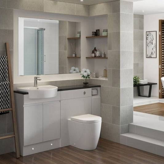 Esta 555x435mm Semi Recessed Basin - bathandtile