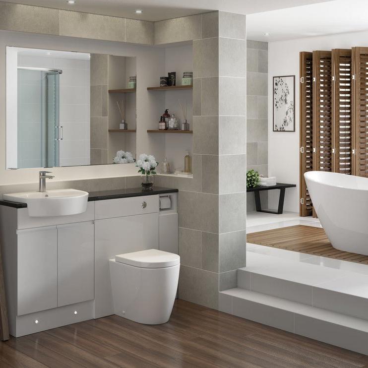 Esta Back To Wall WC & Soft Close Toilet Seat - bathandtile