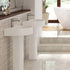 esta basin full pedestal 555x430mm 1th, Alessio, Basins, Full Pedestal Basin, 1