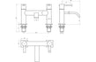 esta chrome bath mixer tap, Alessio, Chrome Bath Taps, Taps, 5