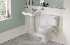 Florence Close Coupled WC & Standard Soft Close Toilet Seat