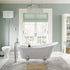 Florence Close Coupled WC & Standard Soft Close Toilet Seat - bathandtile