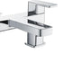 flow chrome bath filler mixer tap, Alessio, Chrome Bath Taps, Taps, 4