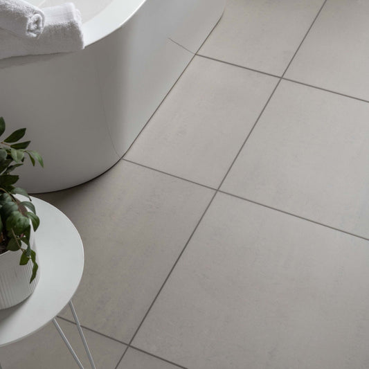 Gems Lounge Matt Grey 600x600mm Tiles - bathandtile