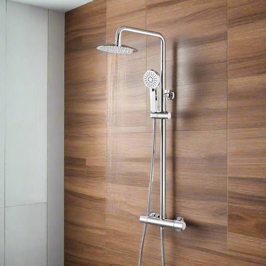 gia cool touch thermostatic mixer shower, Alessio, Mixer Showers, Showers, 1