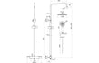 gia cool touch thermostatic mixer shower, Alessio, Mixer Showers, Showers, 3