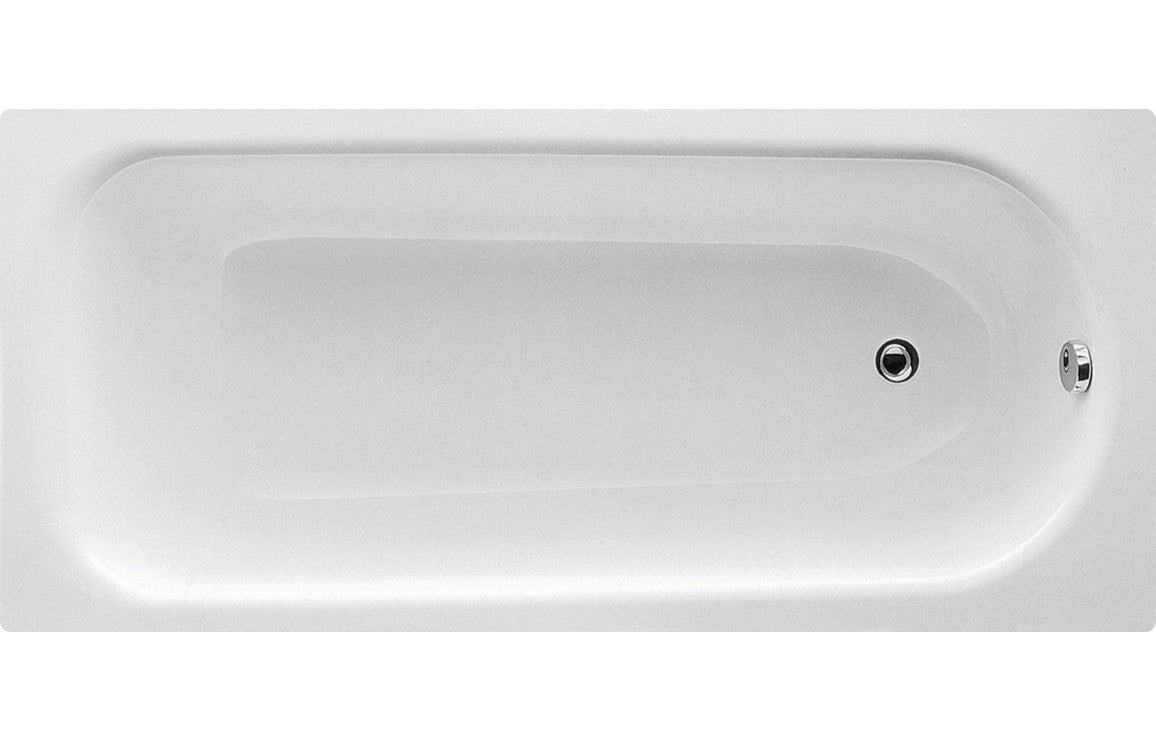 Gian Steel Single End Bath 1500x700x500mm - bathandtile