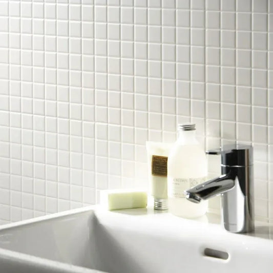 pixel white square gloss 300x300 price per sheet tiles, Floor Tiles, Mosaic  Tiles, Porcelain Tiles, Wall Tiles, White Tiles, 1