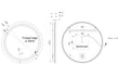 glow 600mm round front lit led mirror, Alessio, Illuminated Bathroom Mirror, Mirrors, Round Mirrors, 4