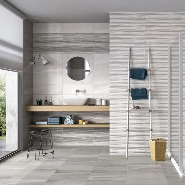 Burlington Grey Floor Tiles 472x472mm Tiles