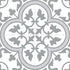 bourton silver patterned tiles 450x450mm, Ceramic Tiles, Floor Tiles, Patterned Tiles, Wall Tiles, Grey Tiles, 2