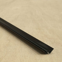 Internal Corner Black 2450mm Length Aluminium Profile