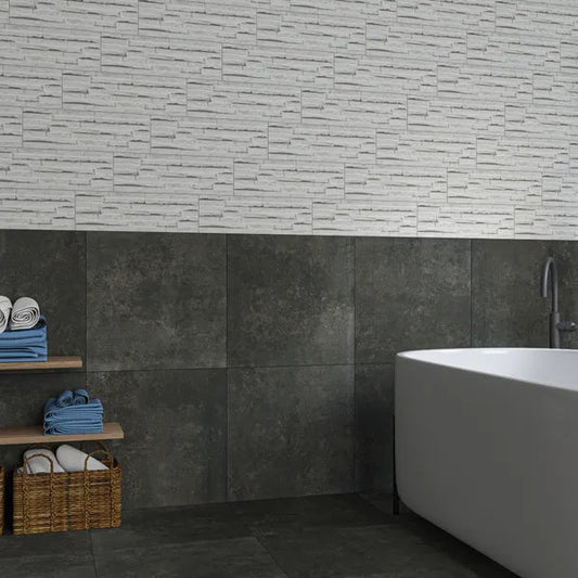 irun white tiles 170x520mm, Decor Tiles, Porcelain Tiles, Wall Tiles, White Tiles, 1