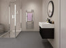 pale grey matt 900mm plywood square edge wet wall panel, Perform Panel, Plywood Wet Wall Panels, Wet Wall Panels, 1