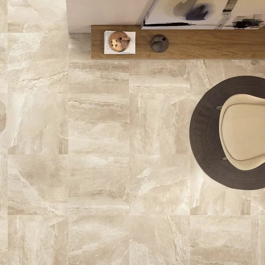kashmir hueso pulido leviglass 600x600mm tiles, Floor Tiles, Porcelain Tiles, Wall Tiles, Beige Tiles, 1