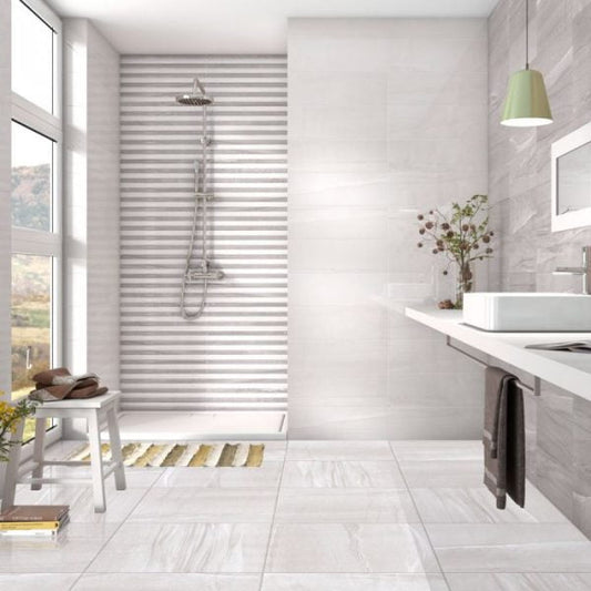 kite perla tiles 600x200mm, Ceramic Tiles, Wall Tiles, Grey Tiles, 1