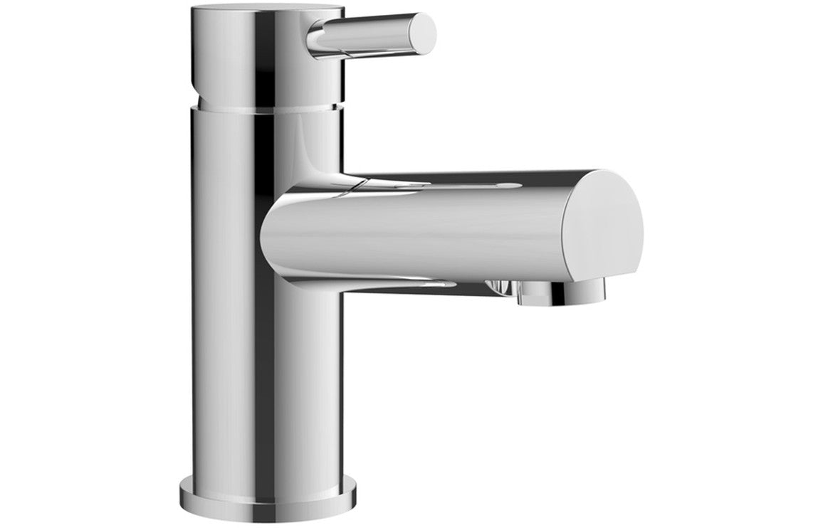 Lanzo Chrome Basin Mixer Tap & Waste - bathandtile