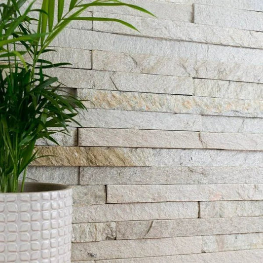 ledgestone ice white split face 150x300mm tiles, Decor Tiles, Porcelain Tiles, Split Face Tiles, Wall Tiles, White Tiles, 1