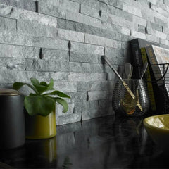 Ledgestone Sparkle Ice Grey 150x300mm Tiles