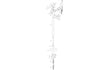 leola chrome freestanding bath tap shower mixer, Alessio, Chrome Bath Taps, Free Standing Bath Taps, Taps, 8