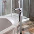leola chrome freestanding bath tap shower mixer, Alessio, Chrome Bath Taps, Free Standing Bath Taps, Taps, 3