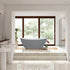 leola freestanding bath 1700x780x690mm grey, Baths, Free Standing Baths, Alessio, 5