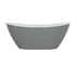 leola freestanding bath 1700x780x690mm grey, Baths, Free Standing Baths, Alessio, 3