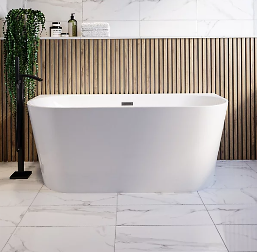 filippo freestanding bath 1500x750x570mm, Baths, Free Standing Baths, Alessio, 1
