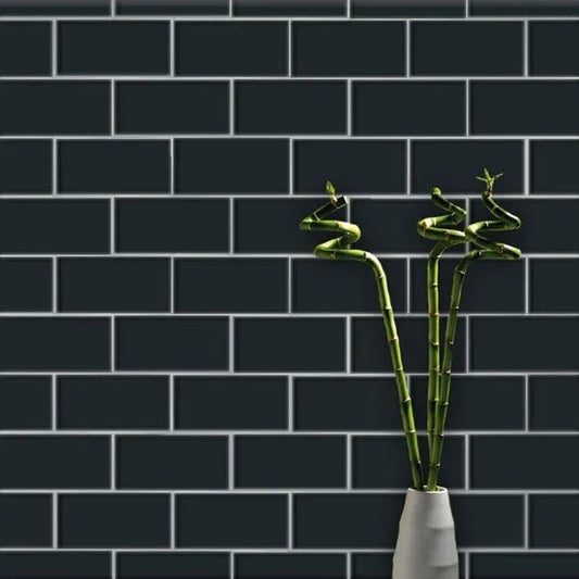 liso black matt 100x200mm tiles, Ceramic Tiles, Metro  Tiles, Wall Tiles, Black Tiles, 1