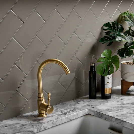 liso dark grey gloss tiles 200x100mm, Ceramic Tiles, Metro  Tiles, Wall Tiles, Grey Tiles, 1