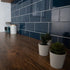 liso marino gloss 100x200mm tiles, Ceramic Tiles, Metro  Tiles, Wall Tiles, Blue Tiles, 2