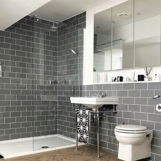liso plata brillo tiles 200x100mm, Ceramic Tiles, Metro  Tiles, Wall Tiles, Grey Tiles, 1