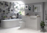 Lorenzo Semi Recessed Basin 605x410mm 1TH - bathandtile