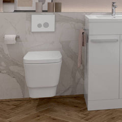 Lorenzo Wall Hung WC & Soft Close Toilet Seat