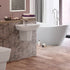 luca 600x400mm basin semi pedestal, Alessio, Basins, Semi Pedestal Basins, Wall Hung Basins, 1