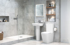 Luca Complete Shower Room Suite 1000x800mm Tray