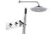 Luca Complete Shower Room Suite 1700x800mm Tray - bathandtile