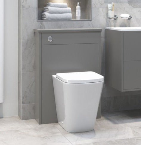 Luca Rimless Back To Wall Comfort Height WC & Soft Close Seat - bathandtile