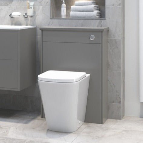 Luca Rimless BTW WC & Soft Close Toilet Seat - bathandtile