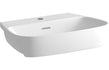 Luca Semi Recessed Basin 495x415mm 1TH - bathandtile