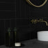 lucia negro mate r364 tiles 300x100mm, Ceramic Tiles, Metro  Tiles, Wall Tiles, Black Tiles, 3