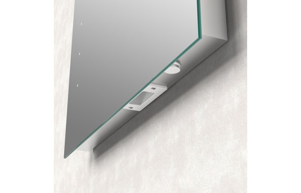 Malmo 500x700mm Rectangle Battery-Operated LED Mirror - bathandtile