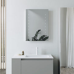 Malmo 500x700mm Rectangle Battery-Operated LED Mirror