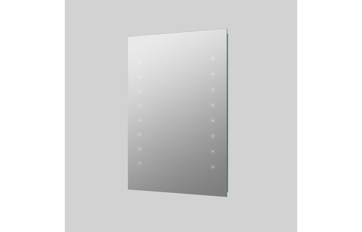 Malmo 500x700mm Rectangle Battery-Operated LED Mirror - bathandtile