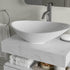 marbella 800mm wall hung white marble basin unit set bottle trap, Alessio, Wall Hung Vanity Unit, 2