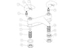 marcell low pressure chrome bath mixer tap, Alessio, Chrome Bath Shower Mixer Taps, Bath Taps, Taps, 6