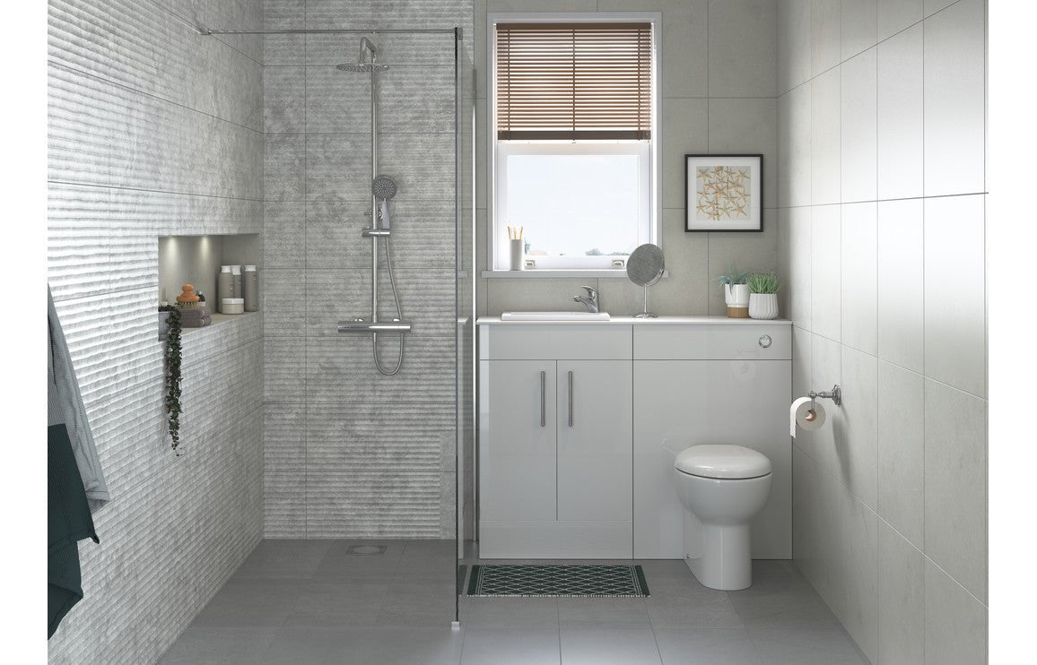 Marco Back To Wall Cloakroom Suite - bathandtile